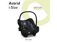 Lionelo astrid i-size autostoel 40-87cm 0 tot 15 m groep 0+ achterwaarts gericht adac isofix - afbeelding 2 van  5