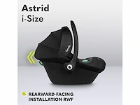 Lionelo astrid isize autostoeltje memory foam hoogteinstelling van de hoofdsteun 7cm zwart - afbeelding 3 van  5