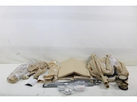 Lionelo sven plus meegroeibed campingbedje 127x60cm tot 15kg set 2in1 co-sleeper beige - afbeelding 2 van  2