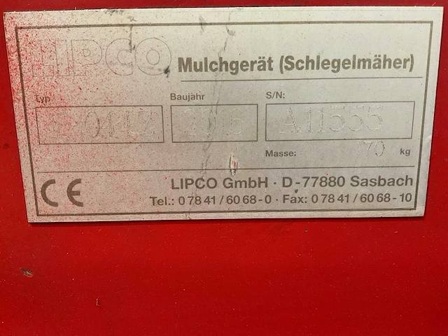 Lipco ml-104-lz klepelmaaier - afbeelding 4 van  4