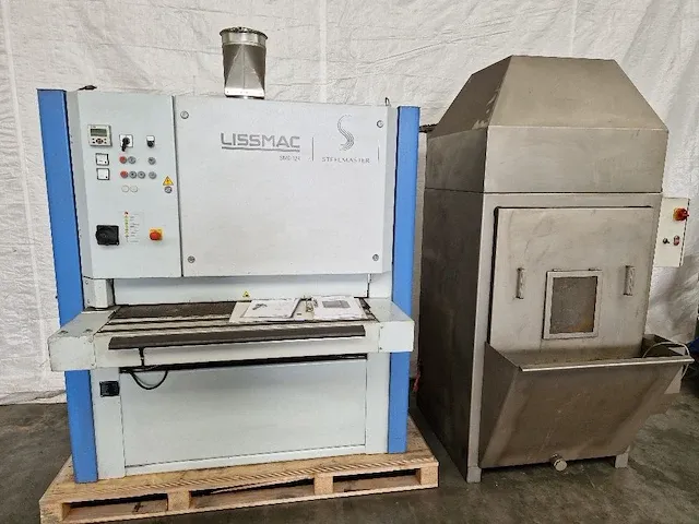 Lissmac - smd 124 rt - vlakslijpmachine - afbeelding 1 van  22