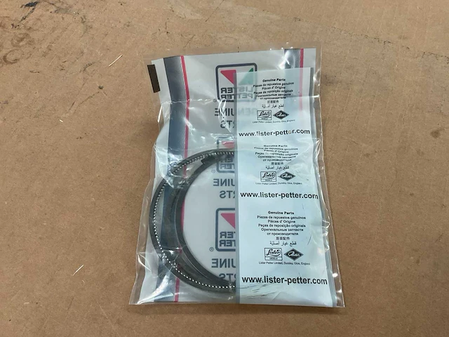 Lister-petter piston ring set (2x) - afbeelding 2 van  4