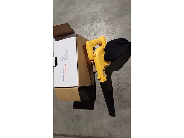 Lithium blower, sanderz, geel, 2025 - afbeelding 2 van  4
