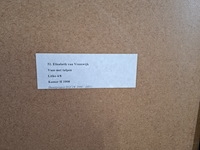 Litho, elisabeth van vreeswijk, vaas met tulpen 4/8, 1999 - afbeelding 7 van  8