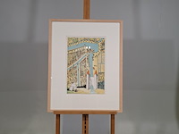 Litho, gert strenghold, stadswandeling i 11/21 - afbeelding 1 van  7