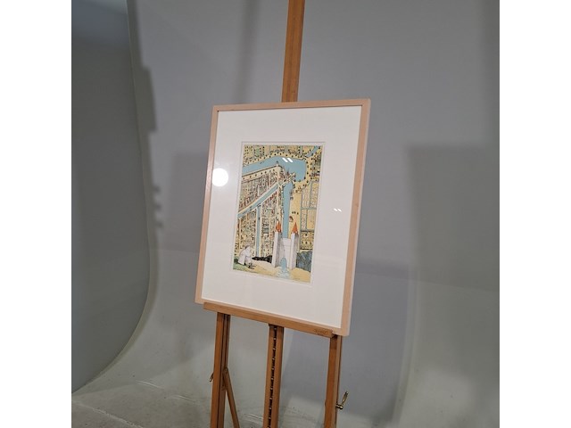 Litho, gert strenghold, stadswandeling i 11/21 - afbeelding 3 van  7