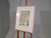 Litho, gert strenghold, stadswandeling i 11/21 - afbeelding 3 van  7