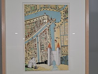 Litho, gert strenghold, stadswandeling i 11/21 - afbeelding 4 van  7