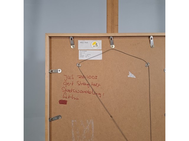 Litho, gert strenghold, stadswandeling i 11/21 - afbeelding 7 van  7