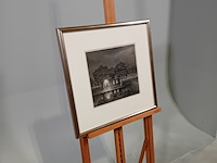 Litho, h. l. wesseling, oud huis 1/25 - afbeelding 2 van  7