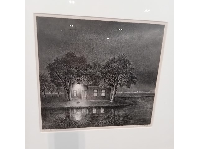 Litho, h. l. wesseling, oud huis 1/25 - afbeelding 4 van  7