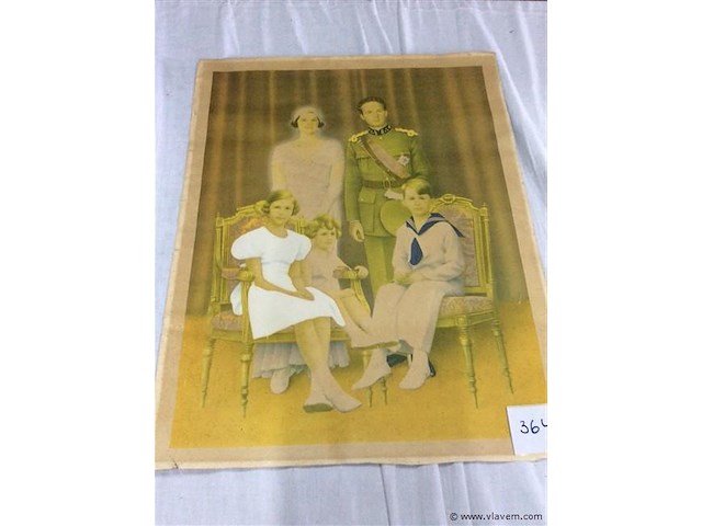Litho ingekleurd royals - afbeelding 1 van  2