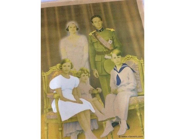 Litho ingekleurd royals - afbeelding 2 van  2