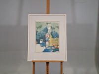 Litho, j. minnigh, villa borghese 3/15, 1975 - afbeelding 1 van  8