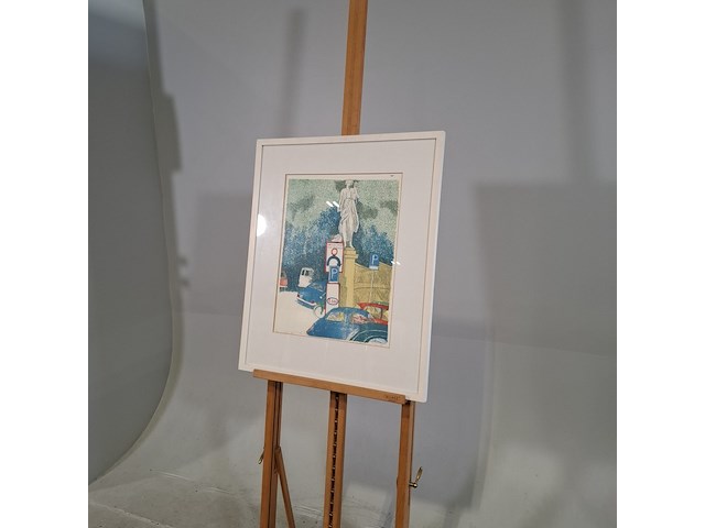 Litho, j. minnigh, villa borghese 3/15, 1975 - afbeelding 3 van  8