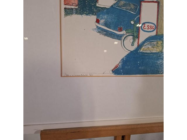 Litho, j. minnigh, villa borghese 3/15, 1975 - afbeelding 5 van  8