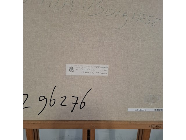 Litho, j. minnigh, villa borghese 3/15, 1975 - afbeelding 8 van  8