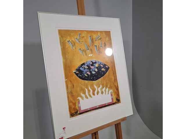 Litho, l. buttstedt, fire, sacredstones 25/63 - afbeelding 2 van  9