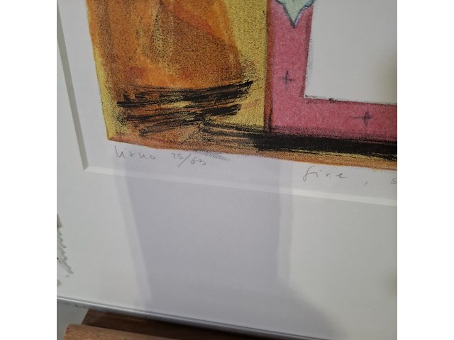 Litho, l. buttstedt, fire, sacredstones 25/63 - afbeelding 6 van  9