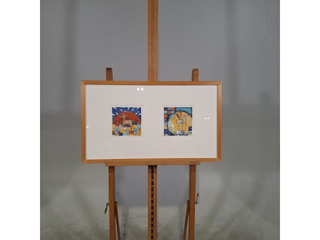 Litho, m. aulman, centaur / pegasus, 2000 - afbeelding 1 van  8