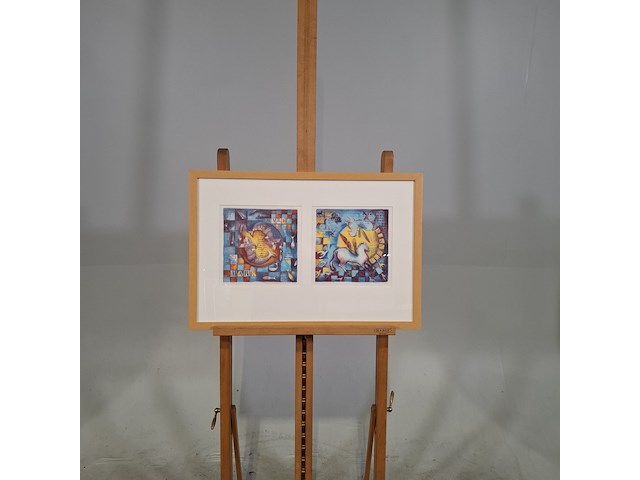 Litho, m. aulman, pegasus / mare, 2002 - afbeelding 1 van  8