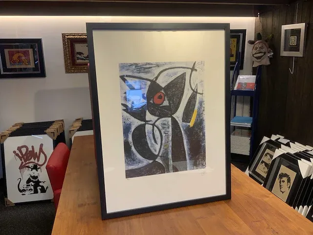 Lithografie miró - afbeelding 1 van  4