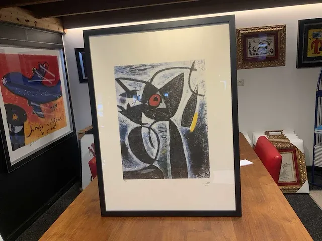 Lithografie miró - afbeelding 2 van  4