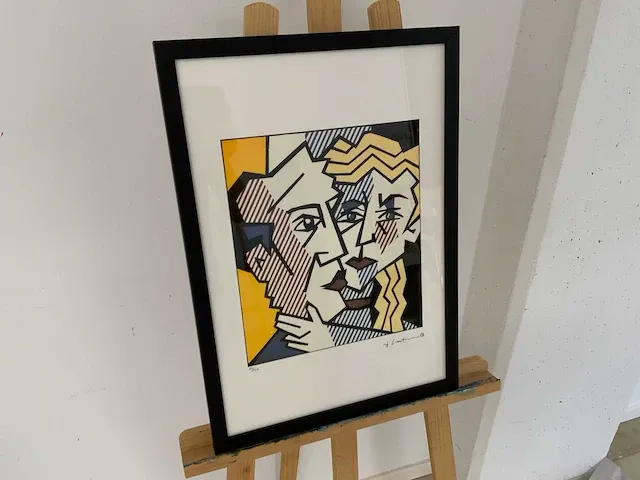 Lithografie roy lichtenstein - afbeelding 1 van  5
