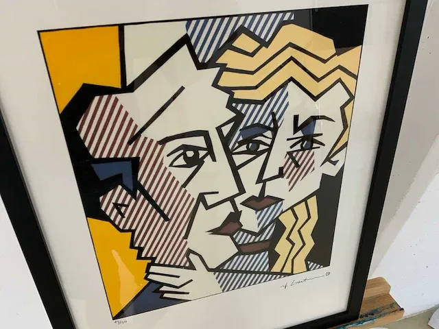 Lithografie roy lichtenstein - afbeelding 2 van  5