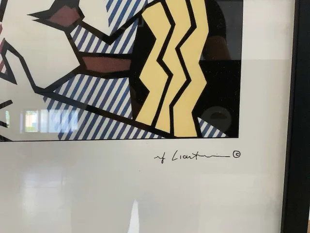 Lithografie roy lichtenstein - afbeelding 3 van  5
