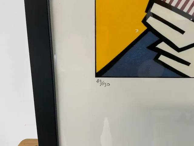 Lithografie roy lichtenstein - afbeelding 4 van  5