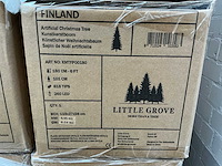 Little grove finland kunstkerstboom met led verlichting (180 cm) (4x) - afbeelding 4 van  4