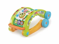 Little tikes 3-in-1 loopwagen meer dan 70 activiteiten liedjes en geluiden groen/oranje/wit - afbeelding 1 van  5