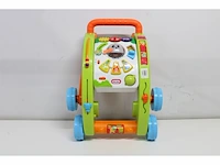 Little tikes 3-in-1 loopwagen meer dan 70 activiteiten liedjes en geluiden groen/oranje/wit - afbeelding 4 van  5