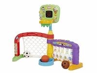 Little tikes 3 in 1 sportzone voor kinderen basketbal, voetbal en bowling urenlang actief spelen bevordert evenwicht en cordinatie - afbeelding 2 van  4