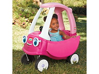 Little tikes loopauto princess cozy coupe roze - afbeelding 2 van  4