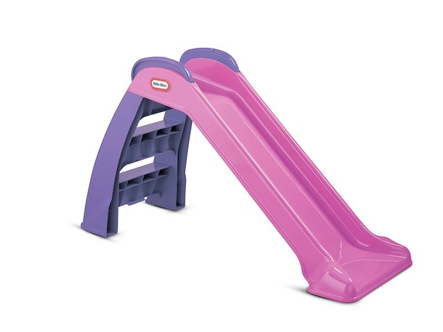 Little tikes speelset voor binnen of buiten duurzaam stabiel veilig voor kinderen roze & paars - afbeelding 1 van  3