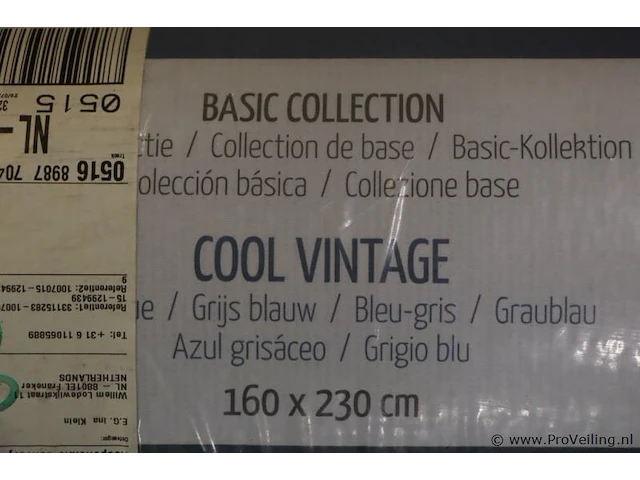 Liva living cool vintage vloerkleed - 160x230cm - afbeelding 2 van  3
