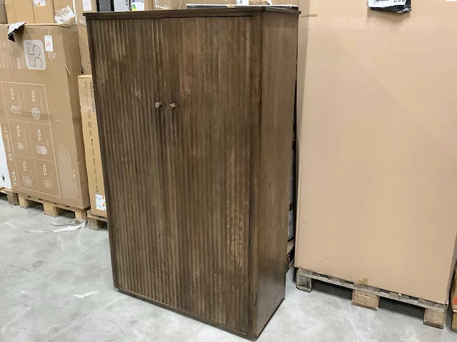 Living dressoir 96x42x170 cm - afbeelding 2 van  4