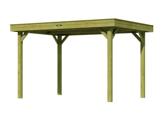 Living modulair excellent 300 groen geïmpregneerd hillhout, 236x346.5 cm - afbeelding 1 van  3