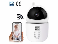 Living needs babyfoon met camera spraakfunctie bewegingsdetectie 1080p hd wit