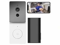 Living needs draadloze hd video deurbel met camera gratis cloudopslagdienst - afbeelding 1 van  2