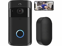 Living needs draadloze video deurbel full hd zwart - afbeelding 4 van  5