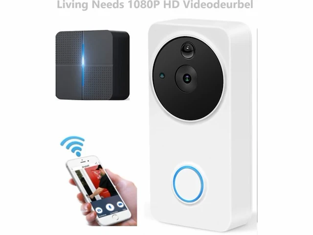 Living needs draadloze video deurbel hd 1080p hd - afbeelding 1 van  3