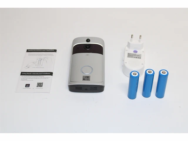 Living needs draadloze video deurbel met camera - afbeelding 2 van  2