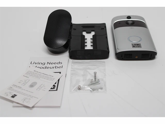Living needs draadloze video deurbel met camera - afbeelding 2 van  2