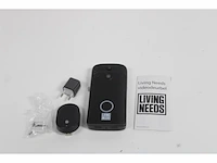 Living needs video deurbel draadloos hd camera nachtzicht app & bewegingsmelder - afbeelding 5 van  5
