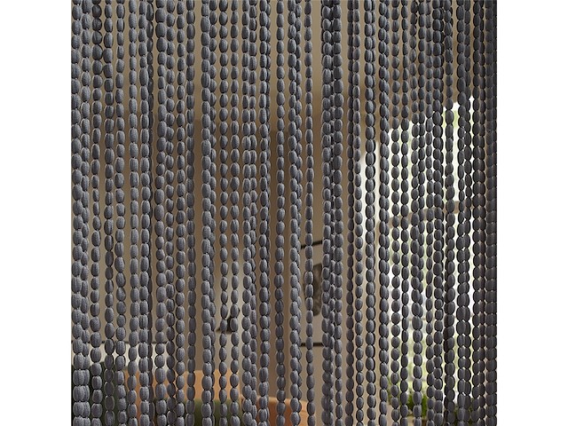 Livn deurgordijn bolt antraciet 100x230 cm - afbeelding 3 van  4