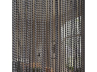 Livn deurgordijn bolt antraciet 100x230 cm - afbeelding 3 van  4