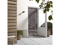 Livn deurgordijn bolt antraciet 100x230 cm - afbeelding 4 van  4